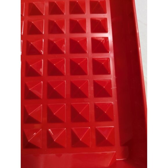 Tupperware Red 1292-1 Hot Dog Bacon Deli Meat Keeper Marinade With Lid - Picture 5 of 9